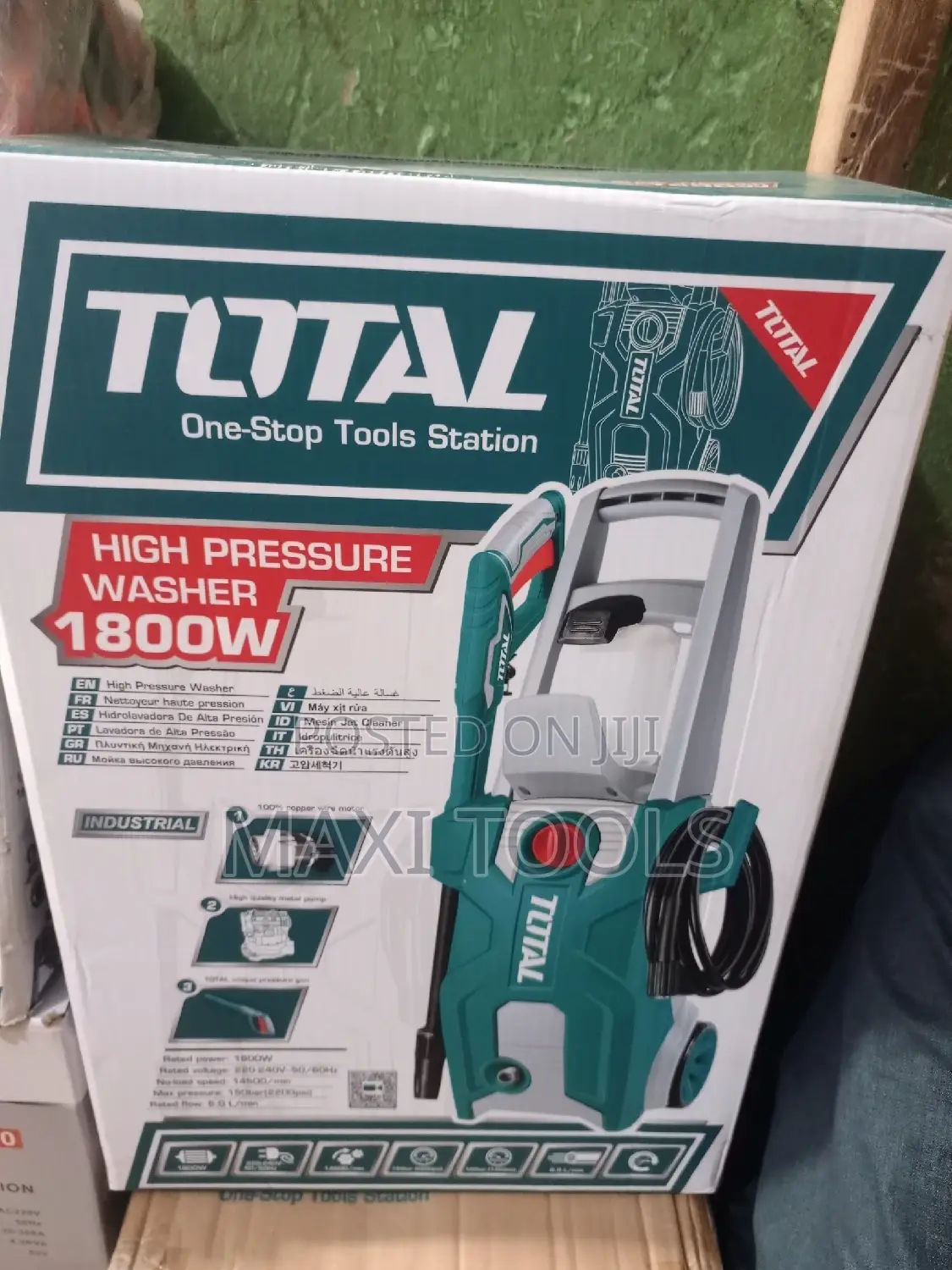 Total Pressure Washer 1800w