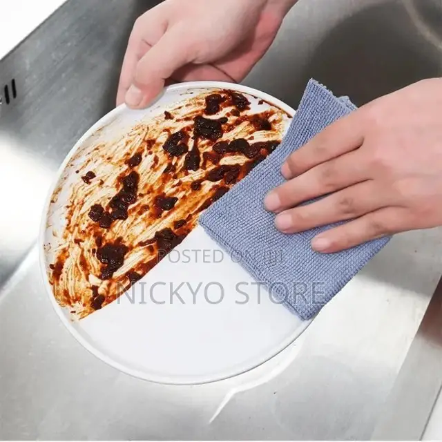 20pcs/Box Microfiber Towel Absorbent Kitchen Cleaning