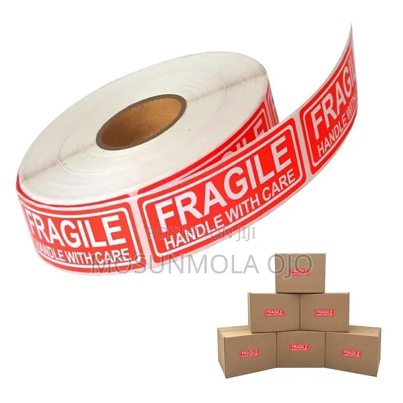 Fragile Label or Stickers for Shipping