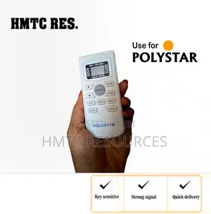 Polystar Split Unit Air Conditioner Remote Control.