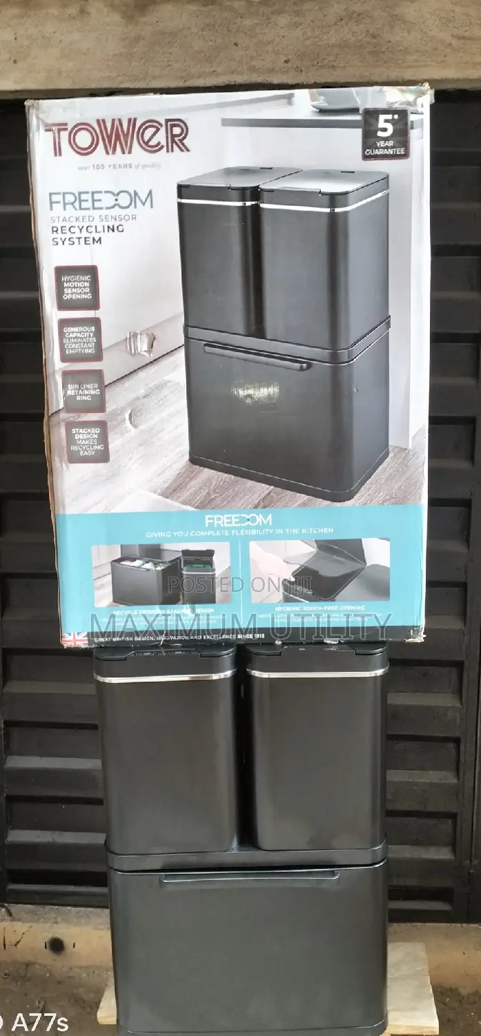 Tower 100 LTRS Sensor Waste Bin