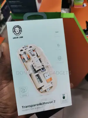 Green Lion Transparent Mouse 2 Bluetooth /USB