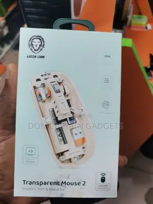 Green Lion Transparent Mouse 2 Bluetooth /USB