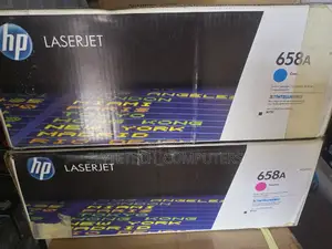 Genuine HP 658A Toner . All Colors