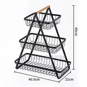 3 Tiers Countertop Fruit Basket