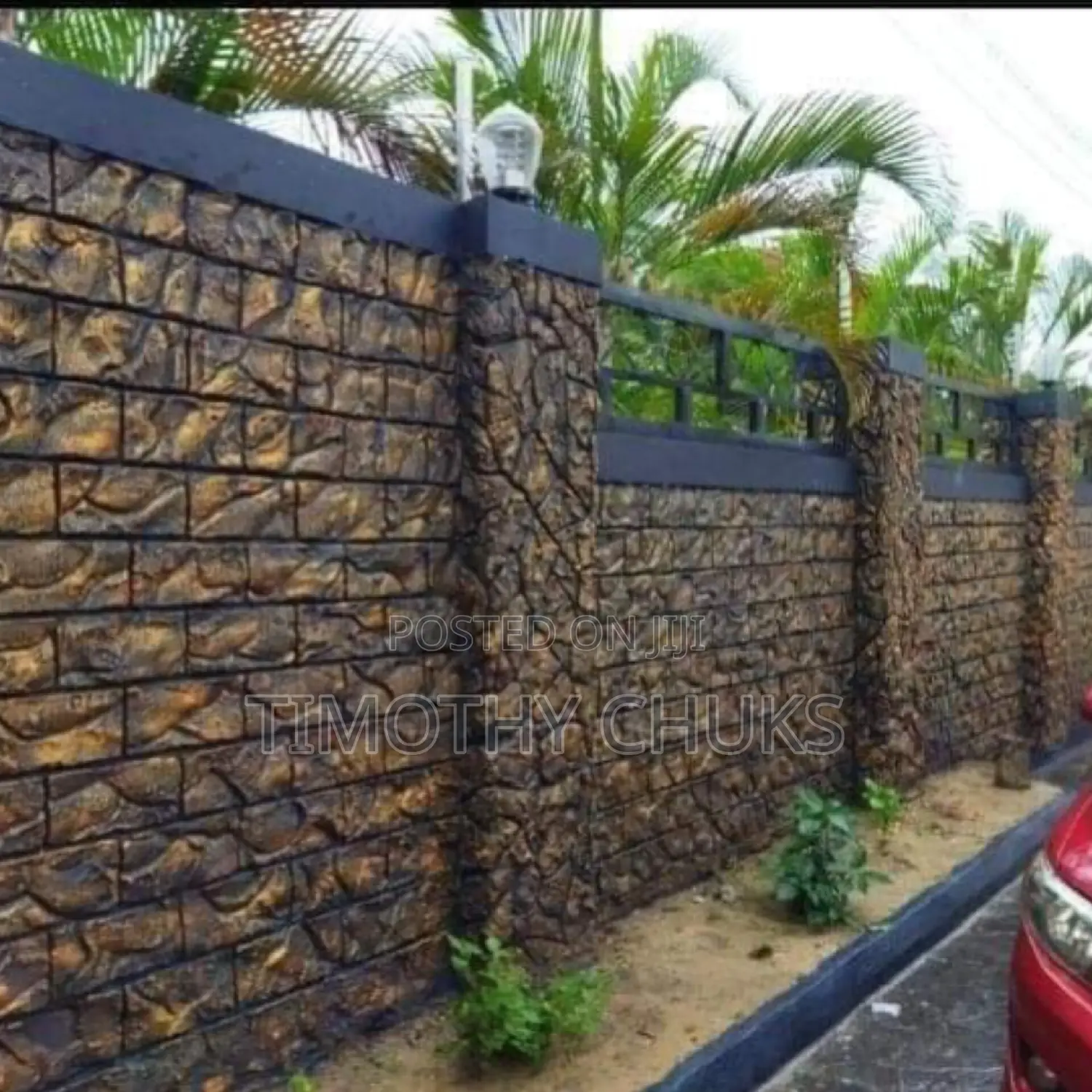 Stamp Wall Job