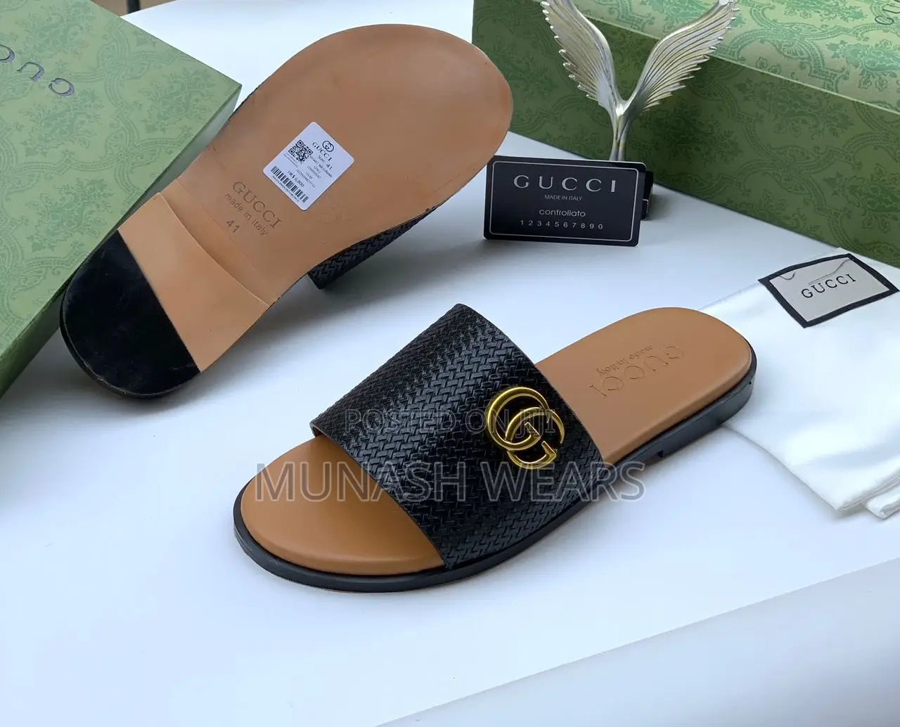 Quality Leather Slipers