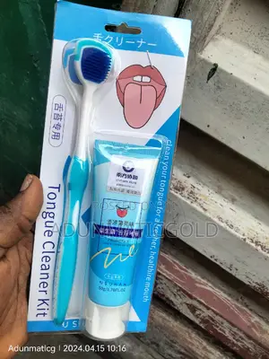 Tougue Cleaner With Gel