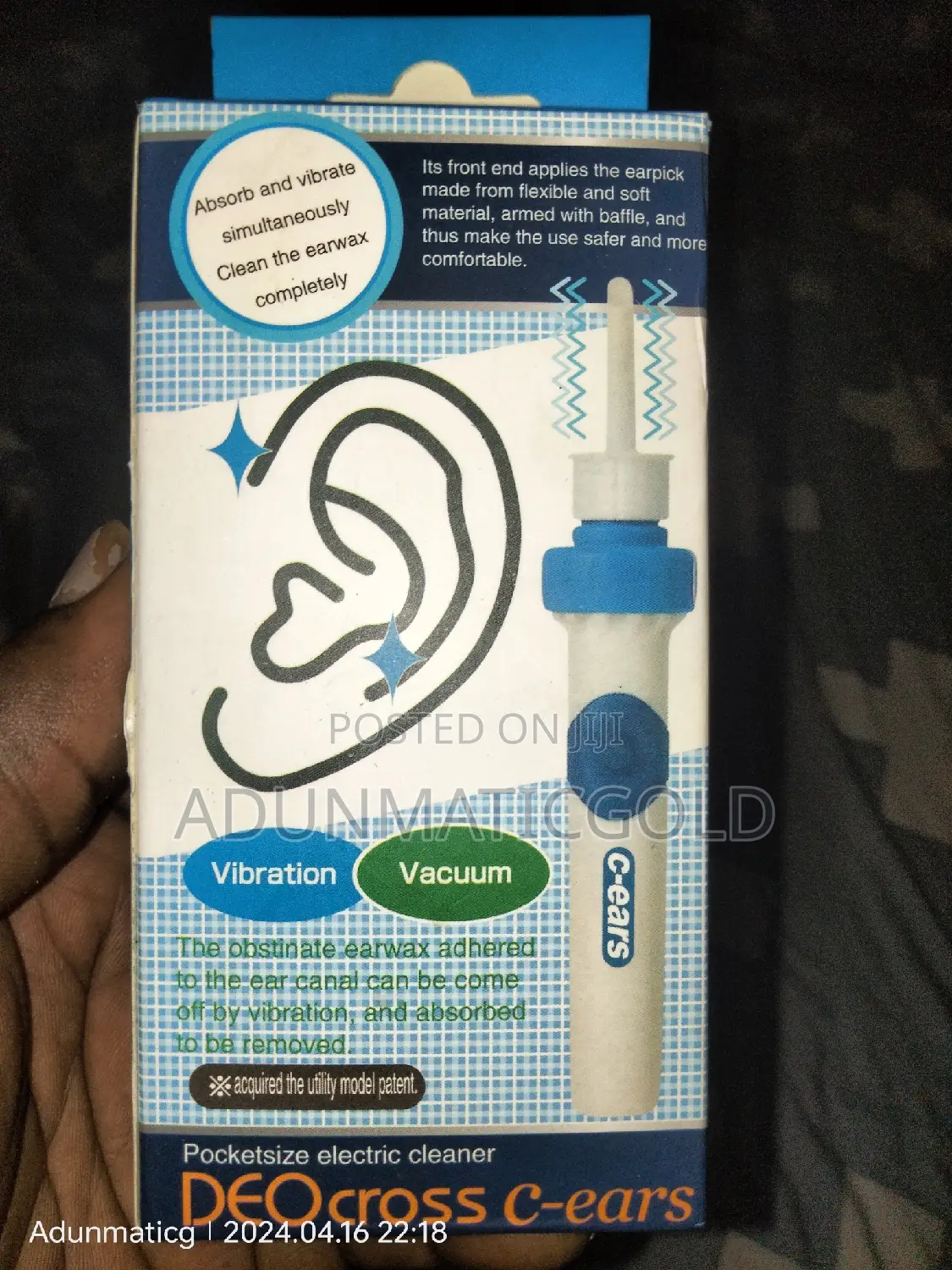 Deocross C-Ears Pocket Size Cleaner