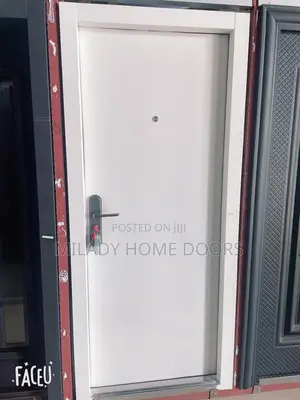 3ft White Jiuhua Security Door