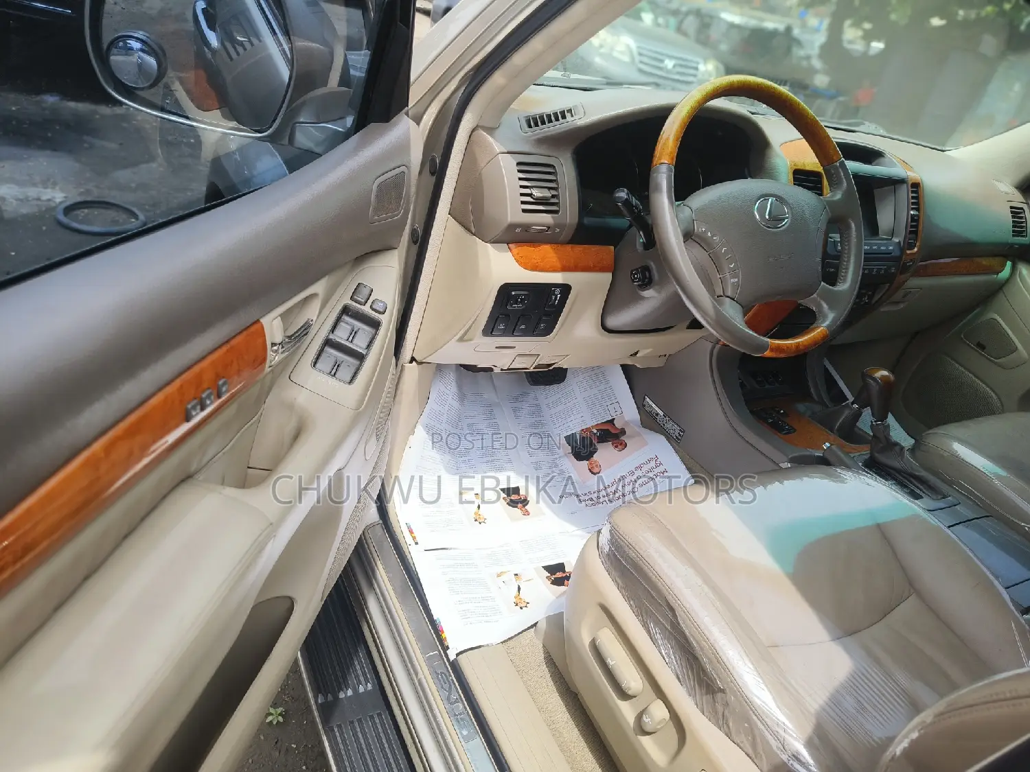 Lexus GX 470 2007 Gold