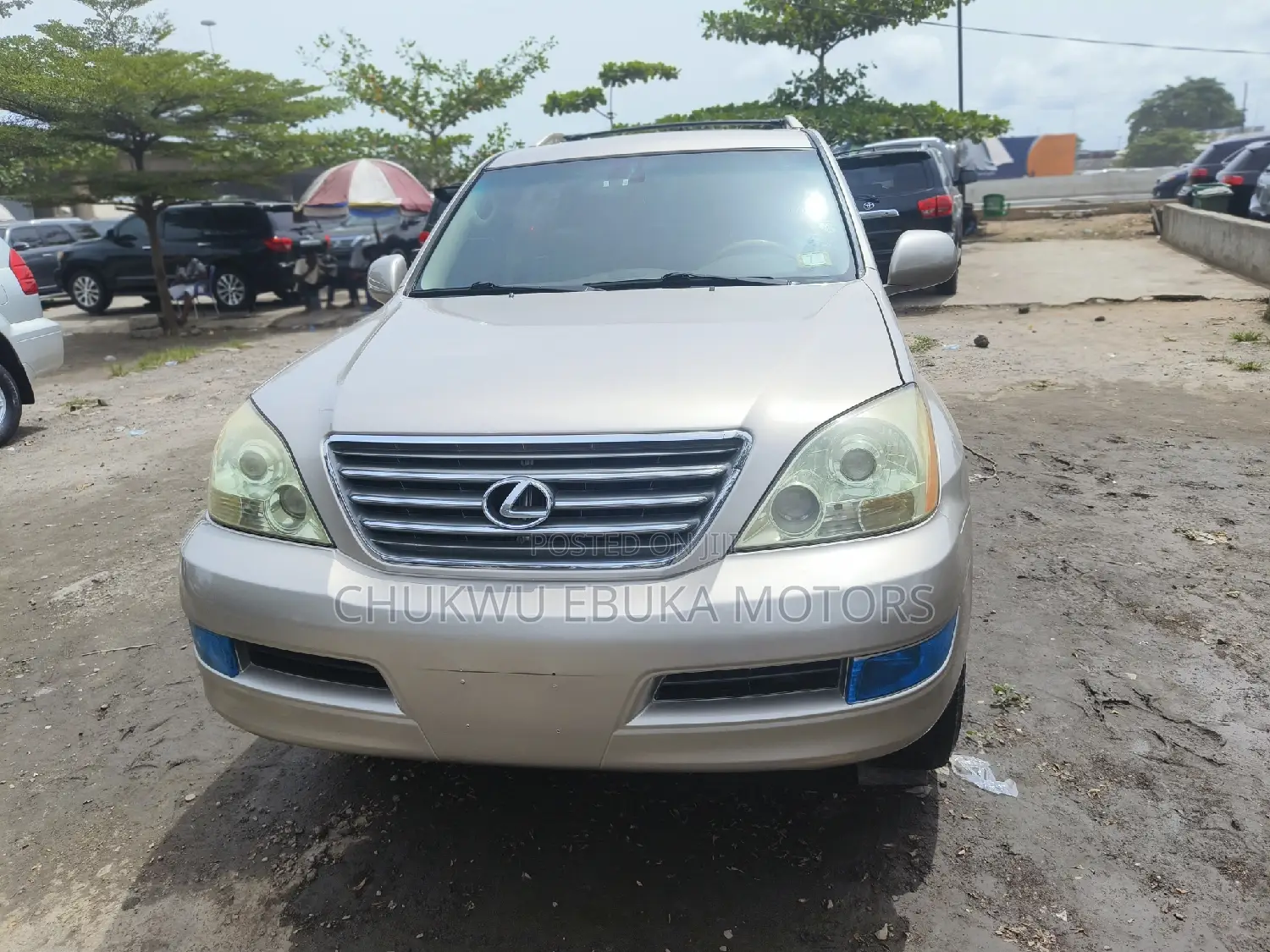 Lexus GX 470 2007 Gold