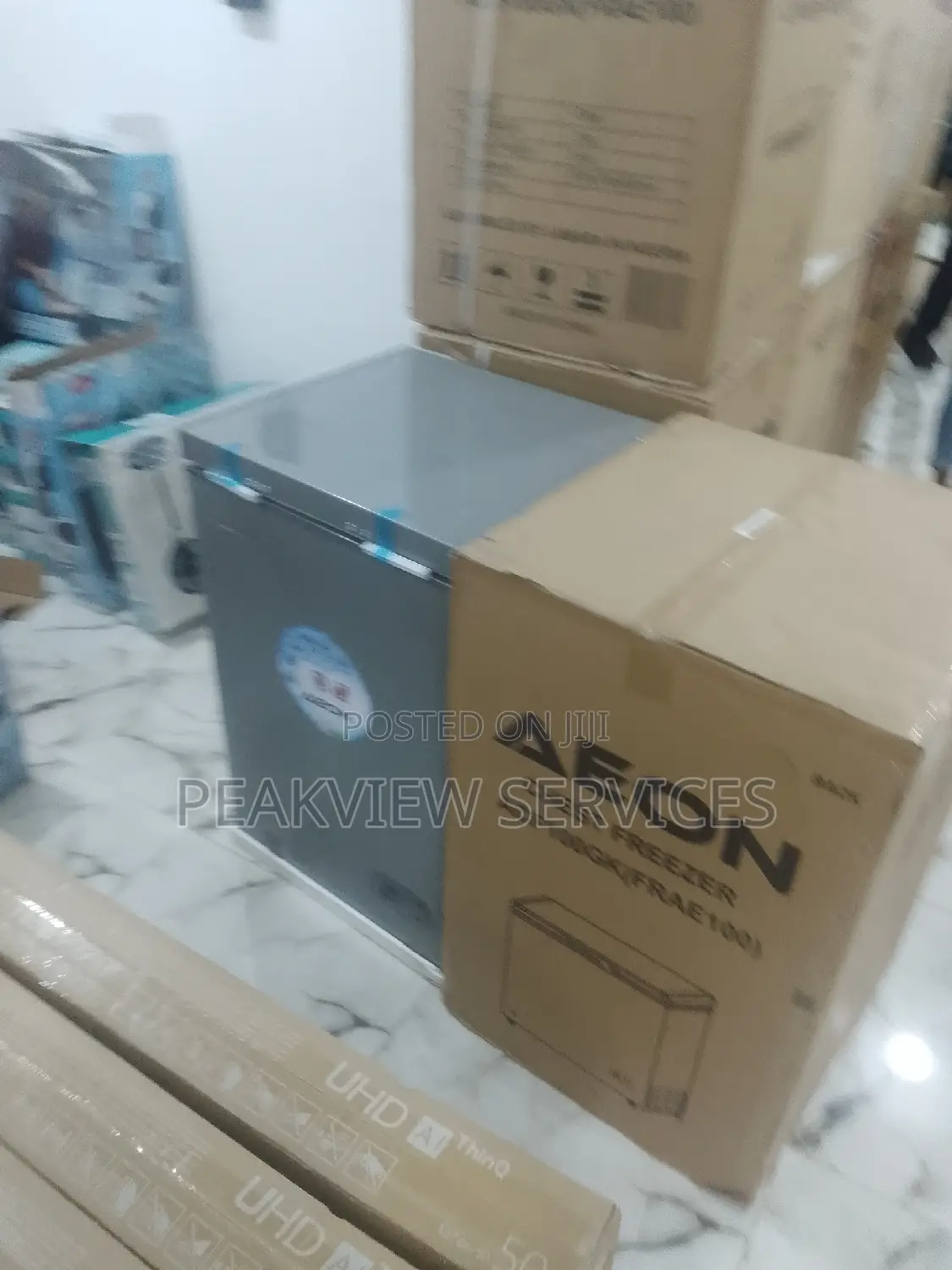 The Aeon 100L Chest Freezer+Key Lock