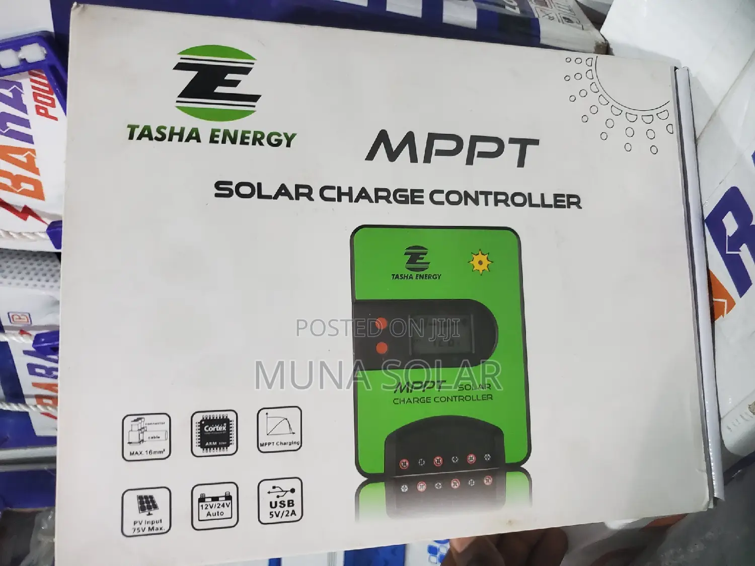 40ah 12v to 24v Tasha Charge Controller