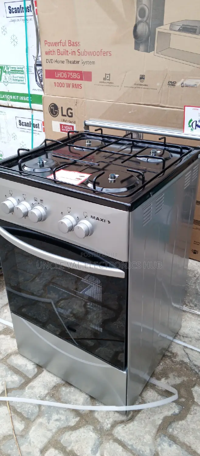 Maxi 50cm 4 Gas Standing Cooker
