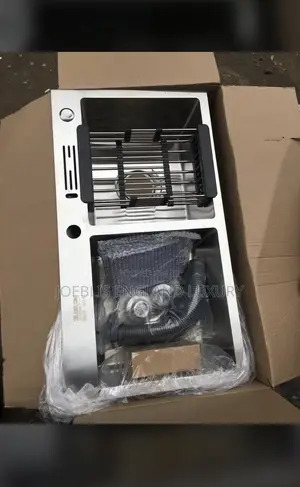 Double Bowl Sink With Complete Waste