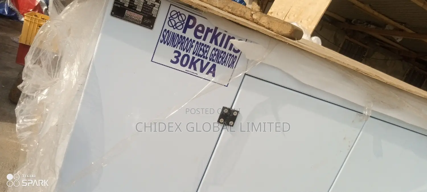 30kva Perkins Soundproof Generators Diesel