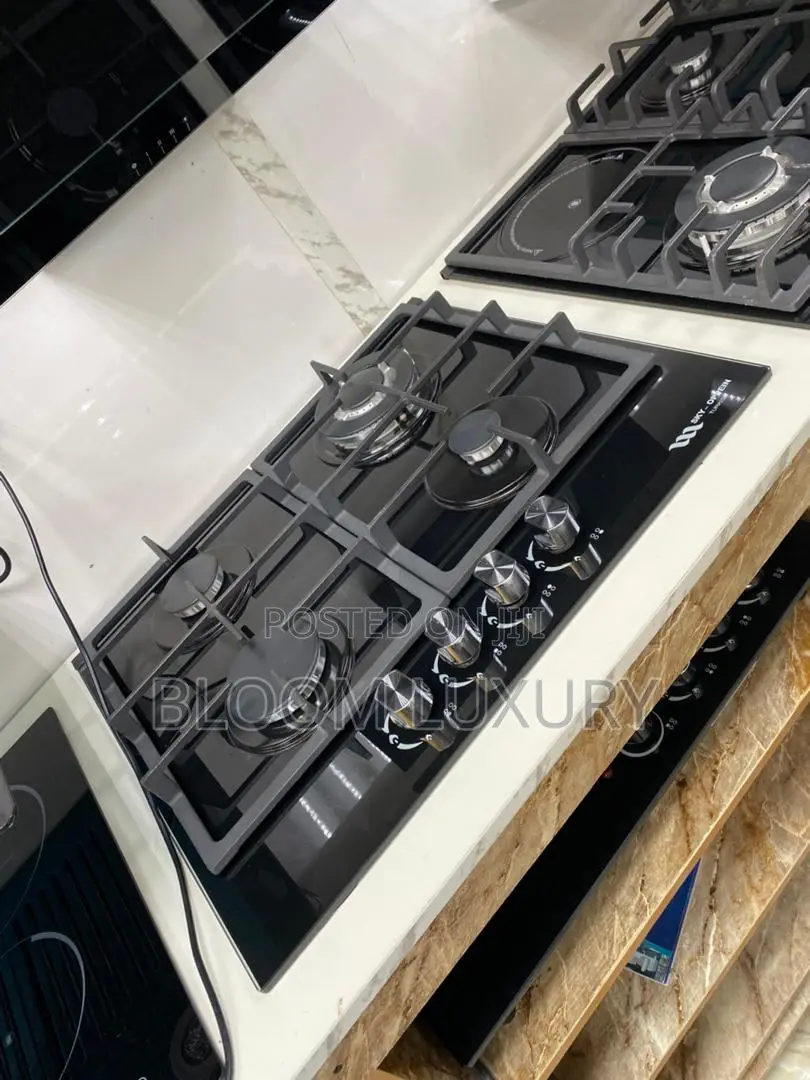 60cm Glass Inbuilt Burner