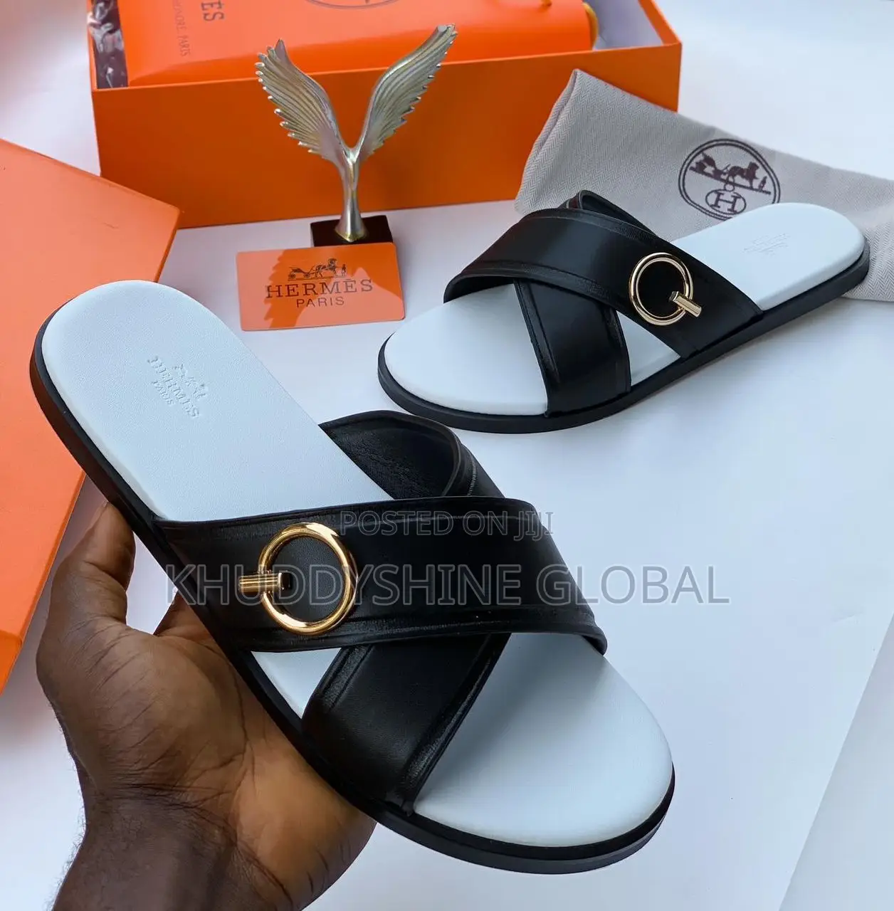 Hermes Men's Slippers