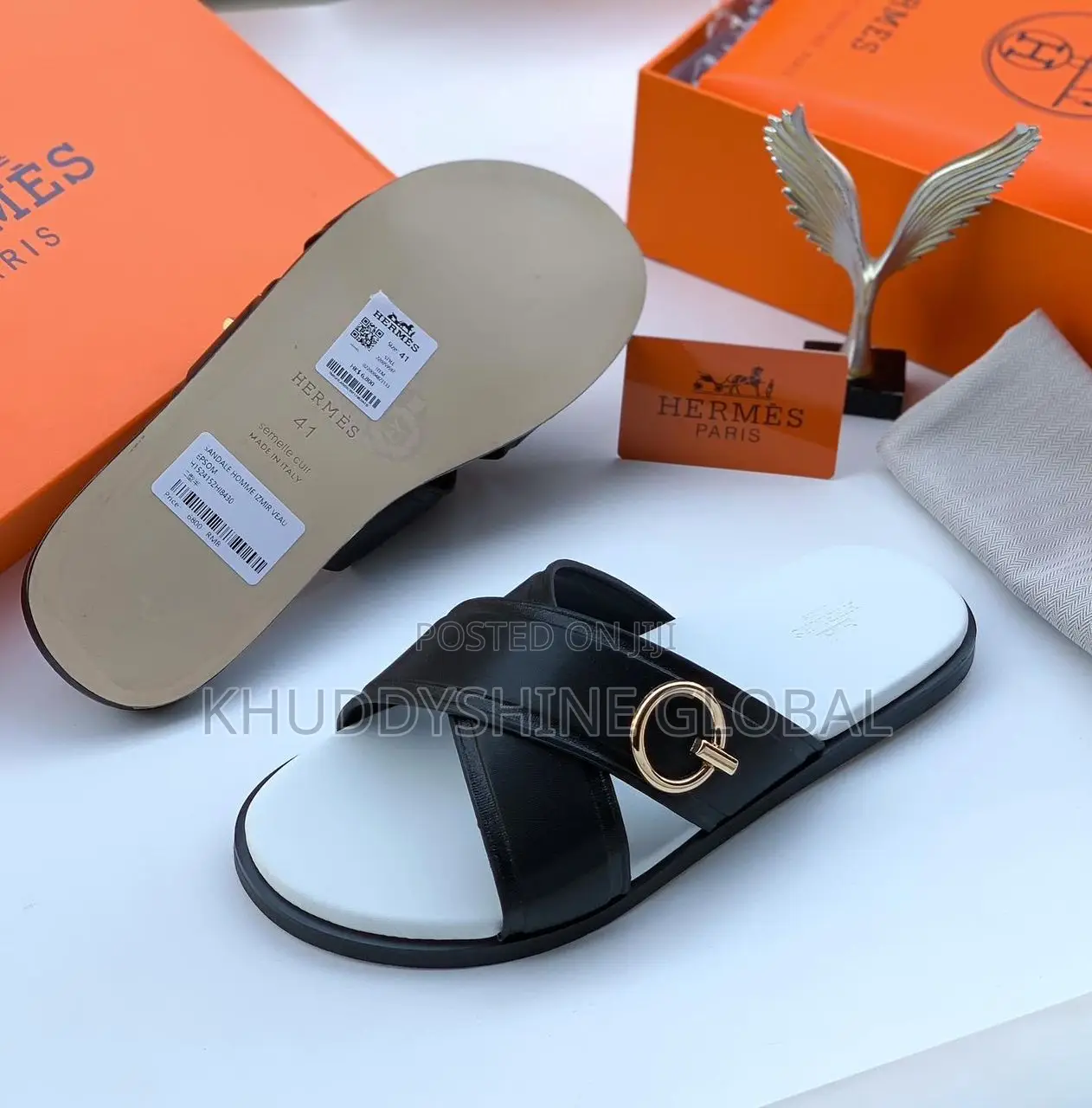 Hermes Men's Slippers