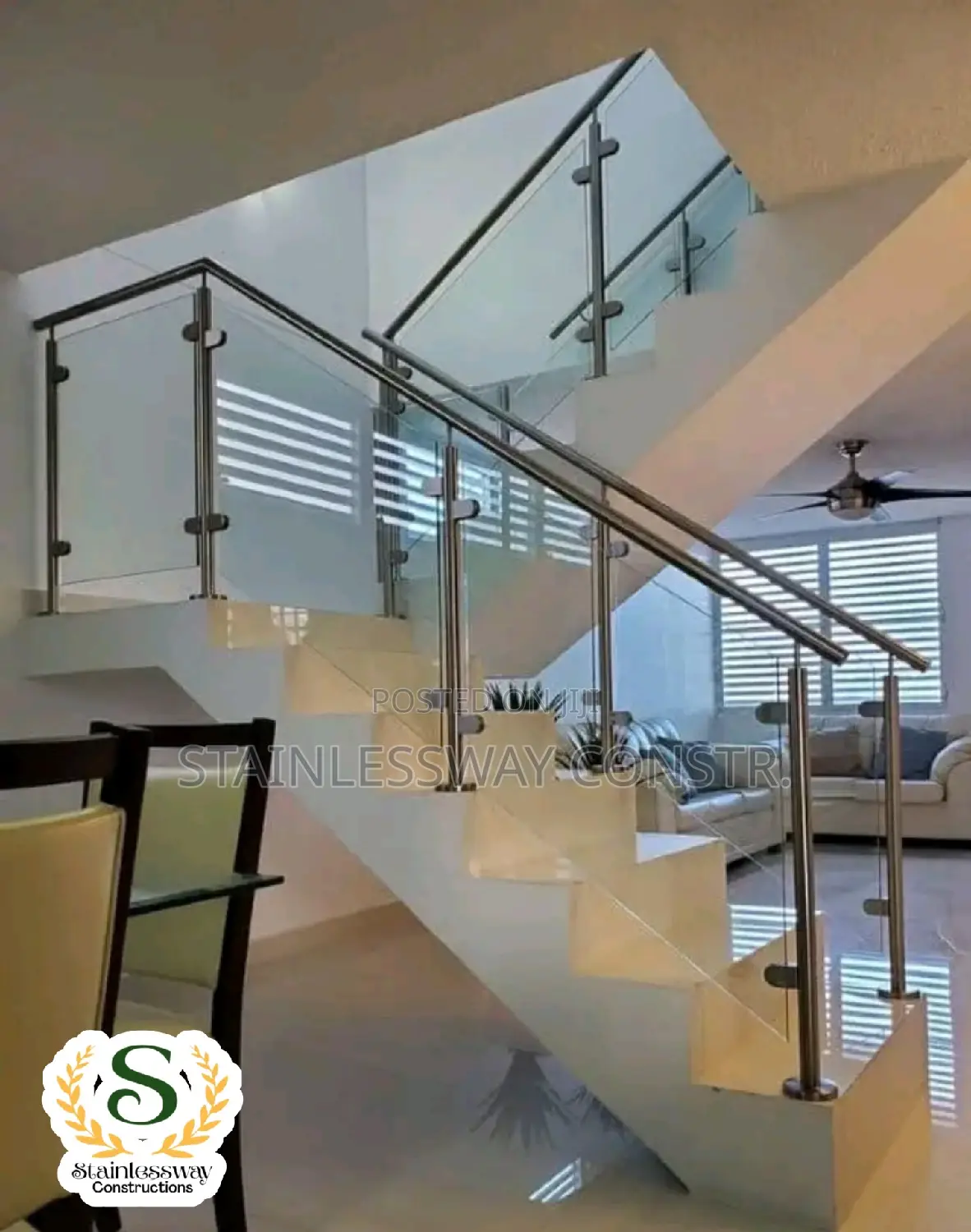 Crystal Klear Glass Railing