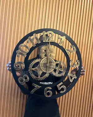 Wooden Mechanical Clock 60cm