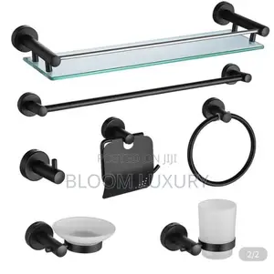 Matt Black Bathroom Accessories