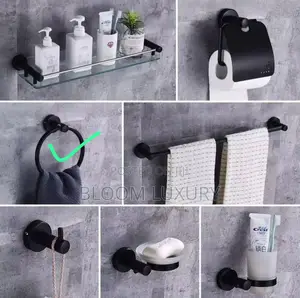 Matt Black Bathroom Accessories