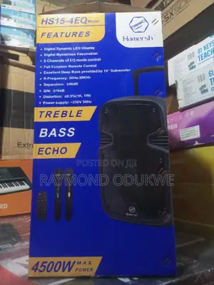 Quality 15 Inches Wireless Bluetooth Speaker System