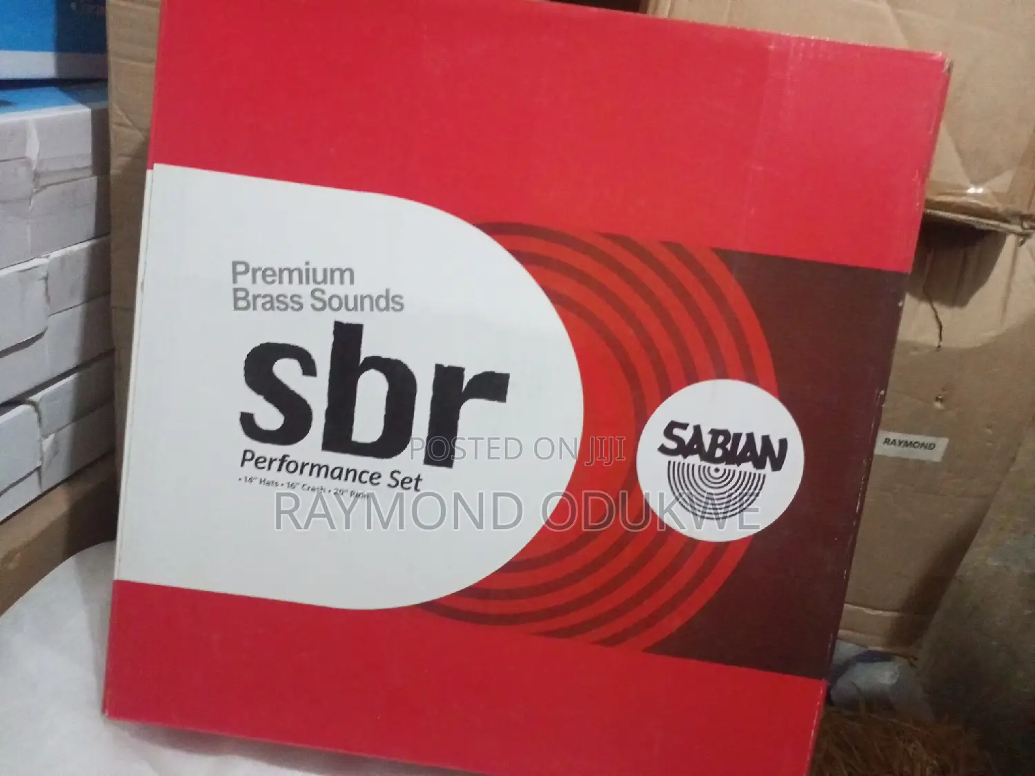 Professional Sabian SBR Cymbal Package
