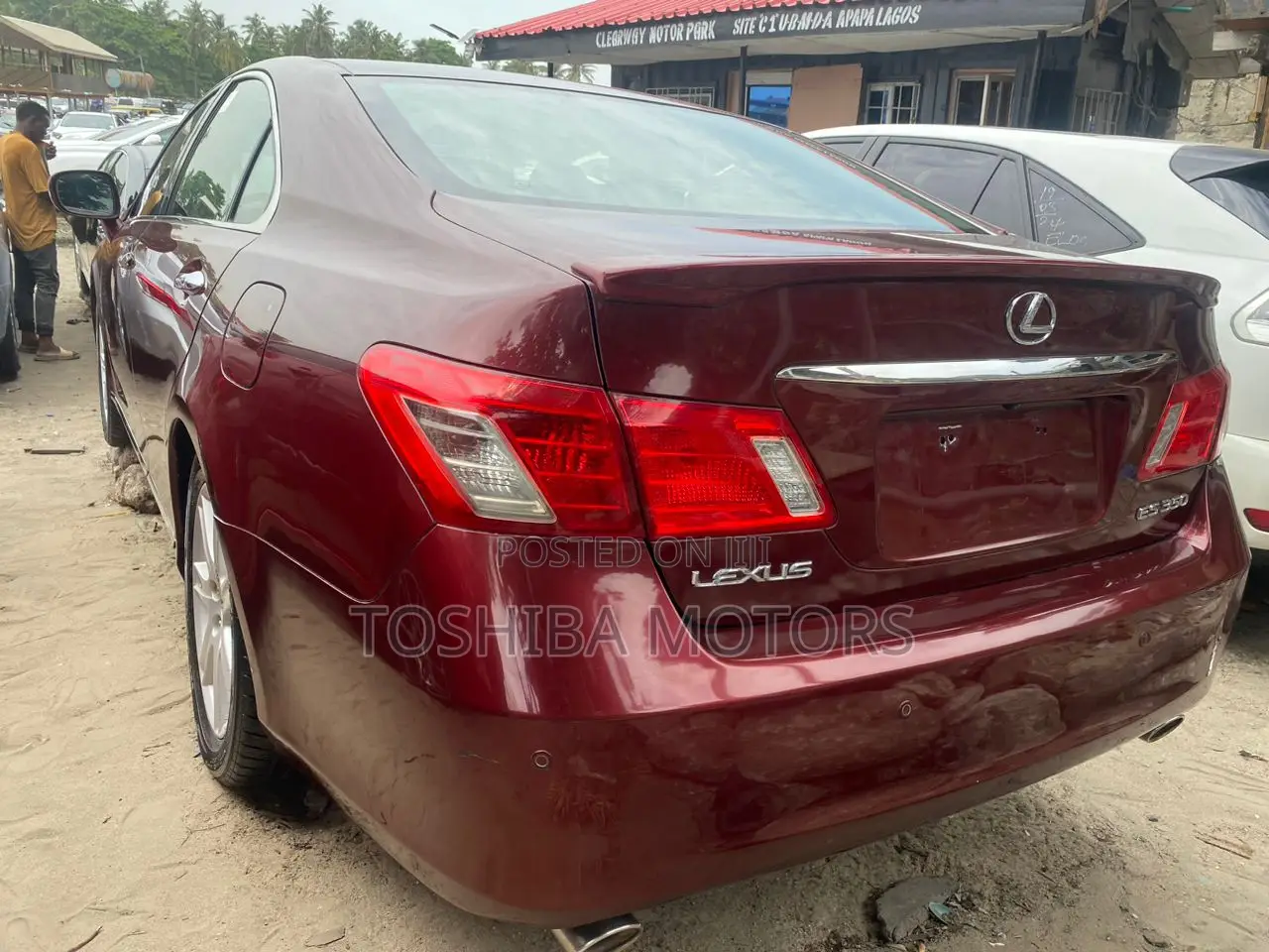 Lexus ES 350 2008 Red