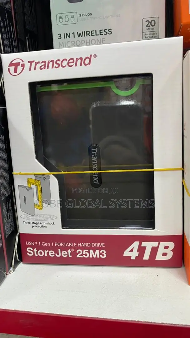 Transcend 4tb Storejet 25m3