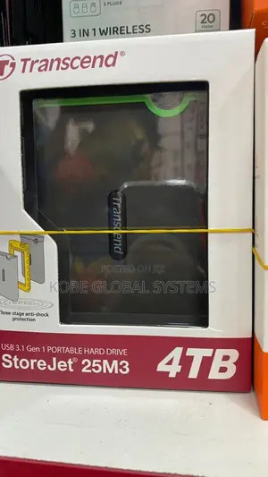 Transcend 4tb Storejet 25m3