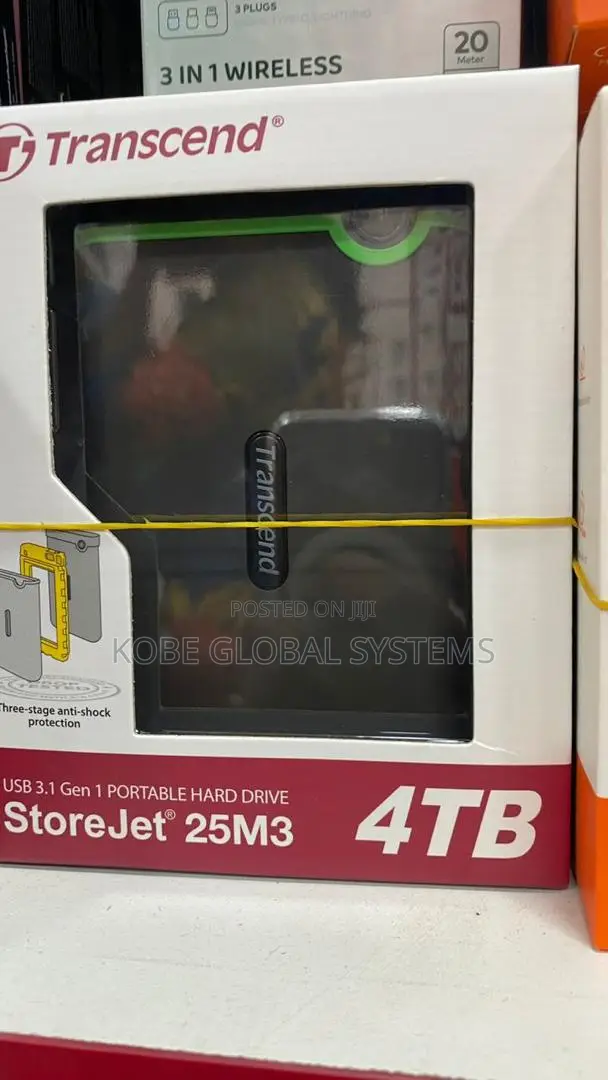 Transcend 4tb Storejet 25m3