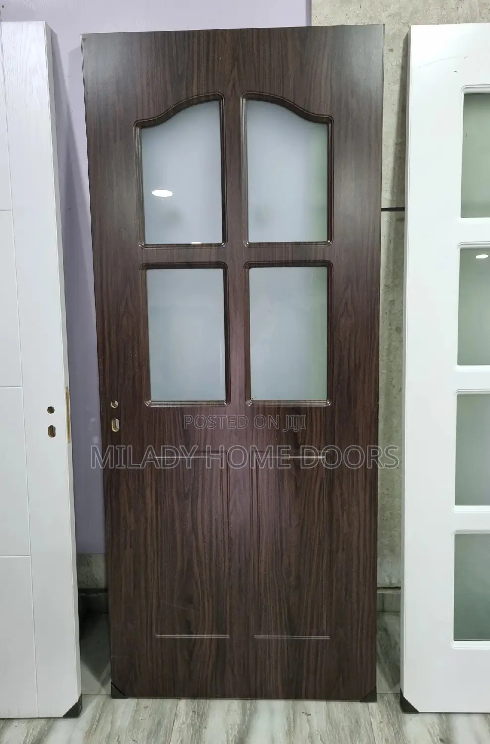 Wooden Glass Door