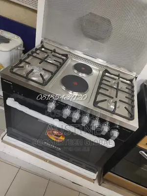 Brand New Polyester(60×90)4+2(Standing Gas Cooker)Oven Grill