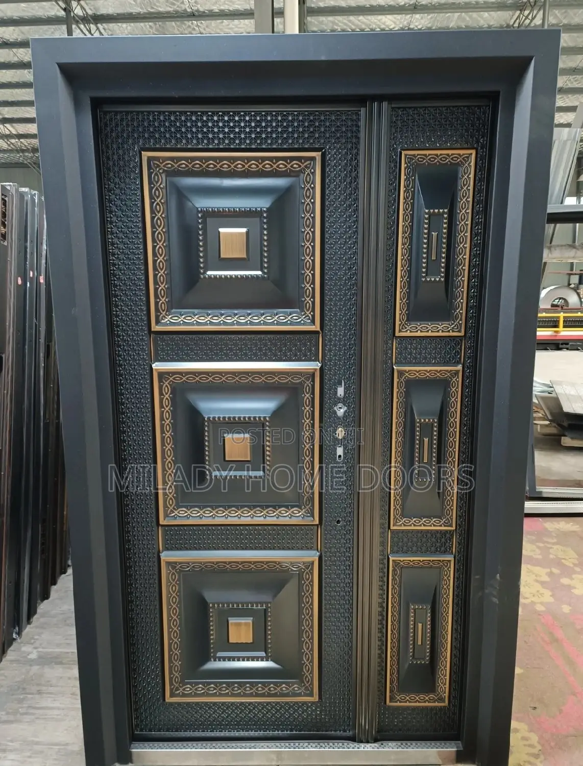 4ft Copper Security Door (A02)