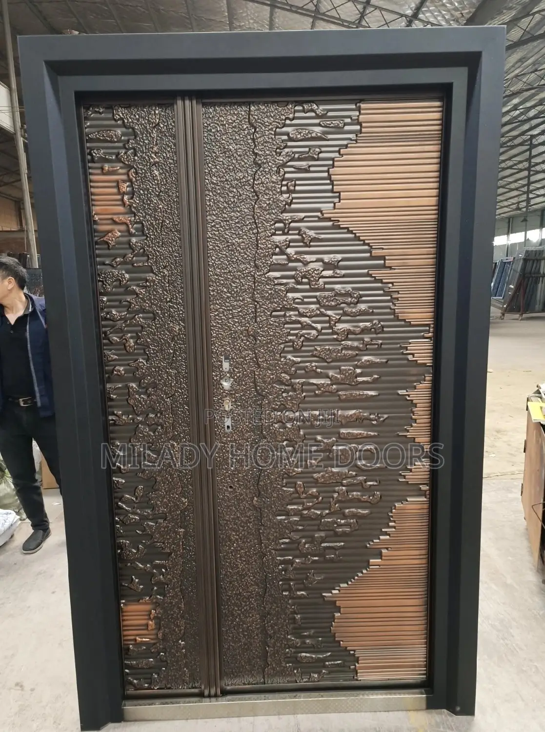 4ft Copper Security Door (A07)