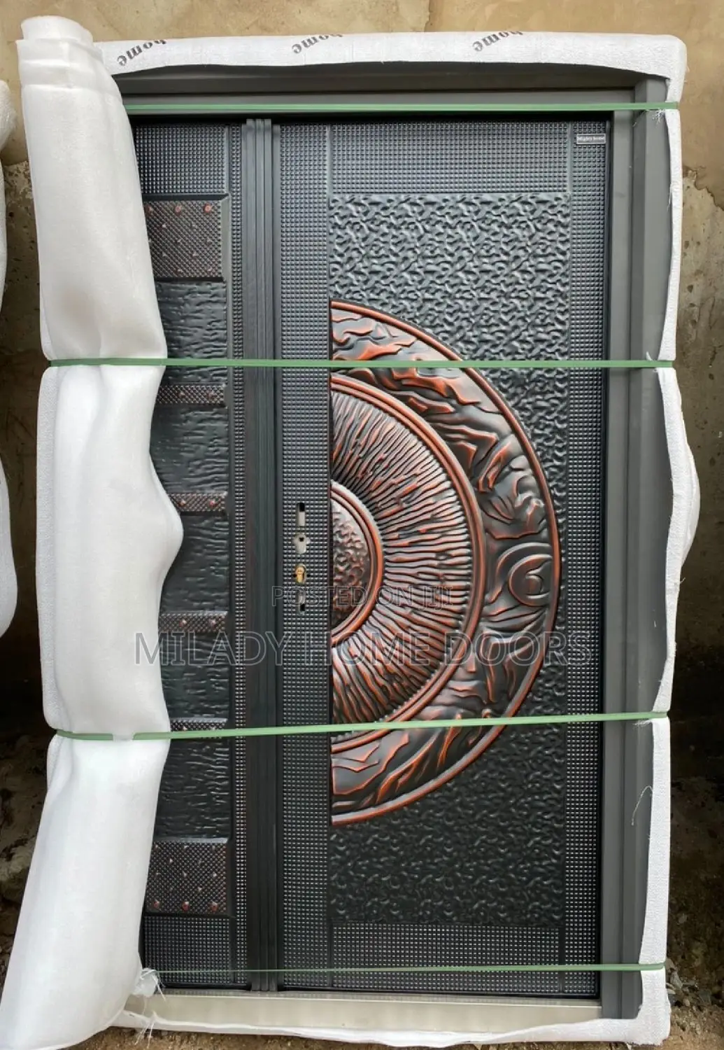 4ft Copper Cast Security Door (A02)