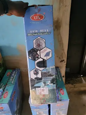 OX 18inchs Rechargeable Standing Fan