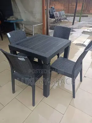 Plastic Outdoor Chairs Set