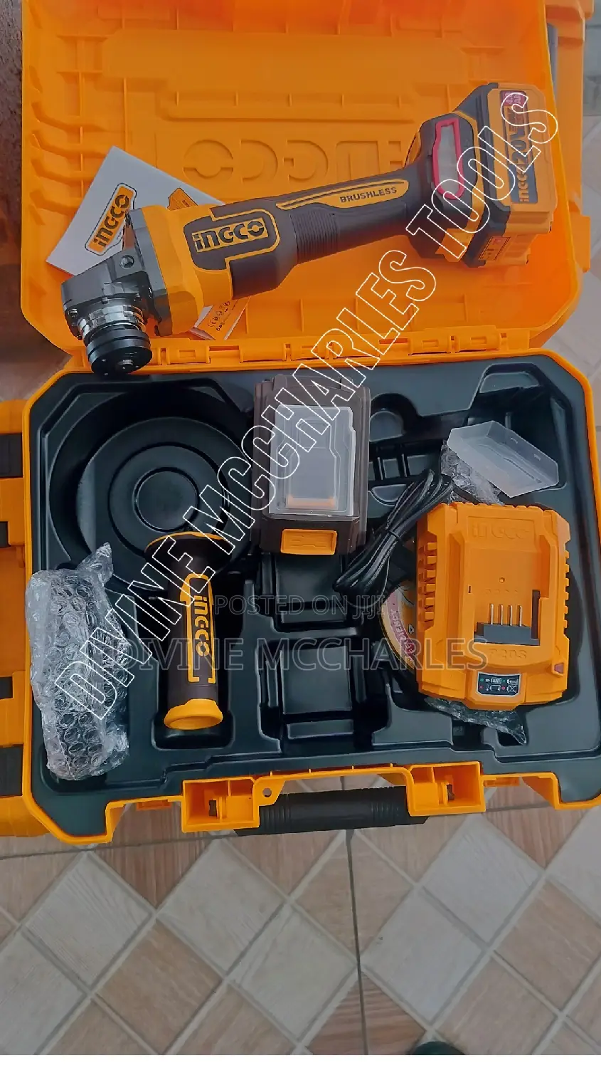 Ingco Cordless Grinding Machine Cagli211542