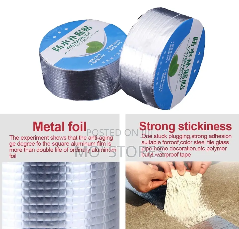 Waterproof Foil Tape by 10m