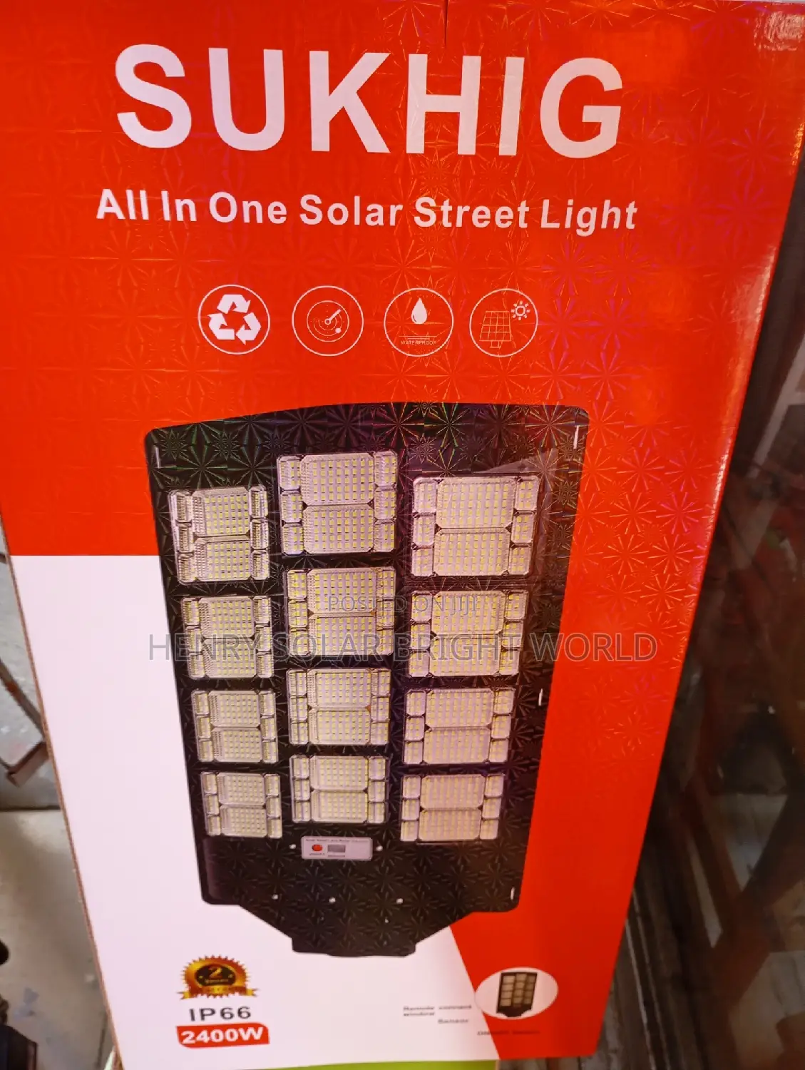 Sukhig 2400w Solar Street Light