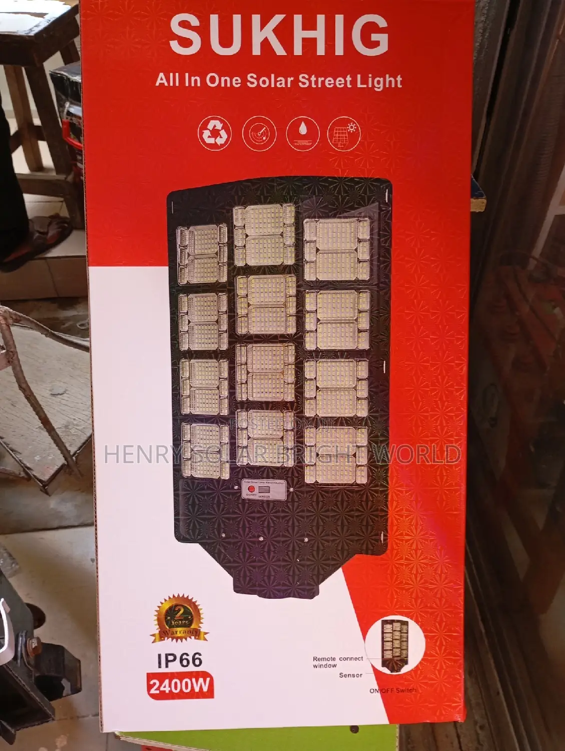 Sukhig 2400w Solar Street Light
