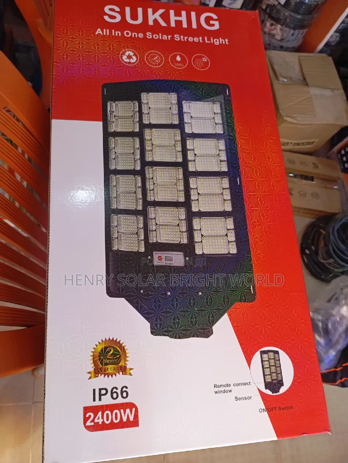 Sukhig 2400w Solar Street Light