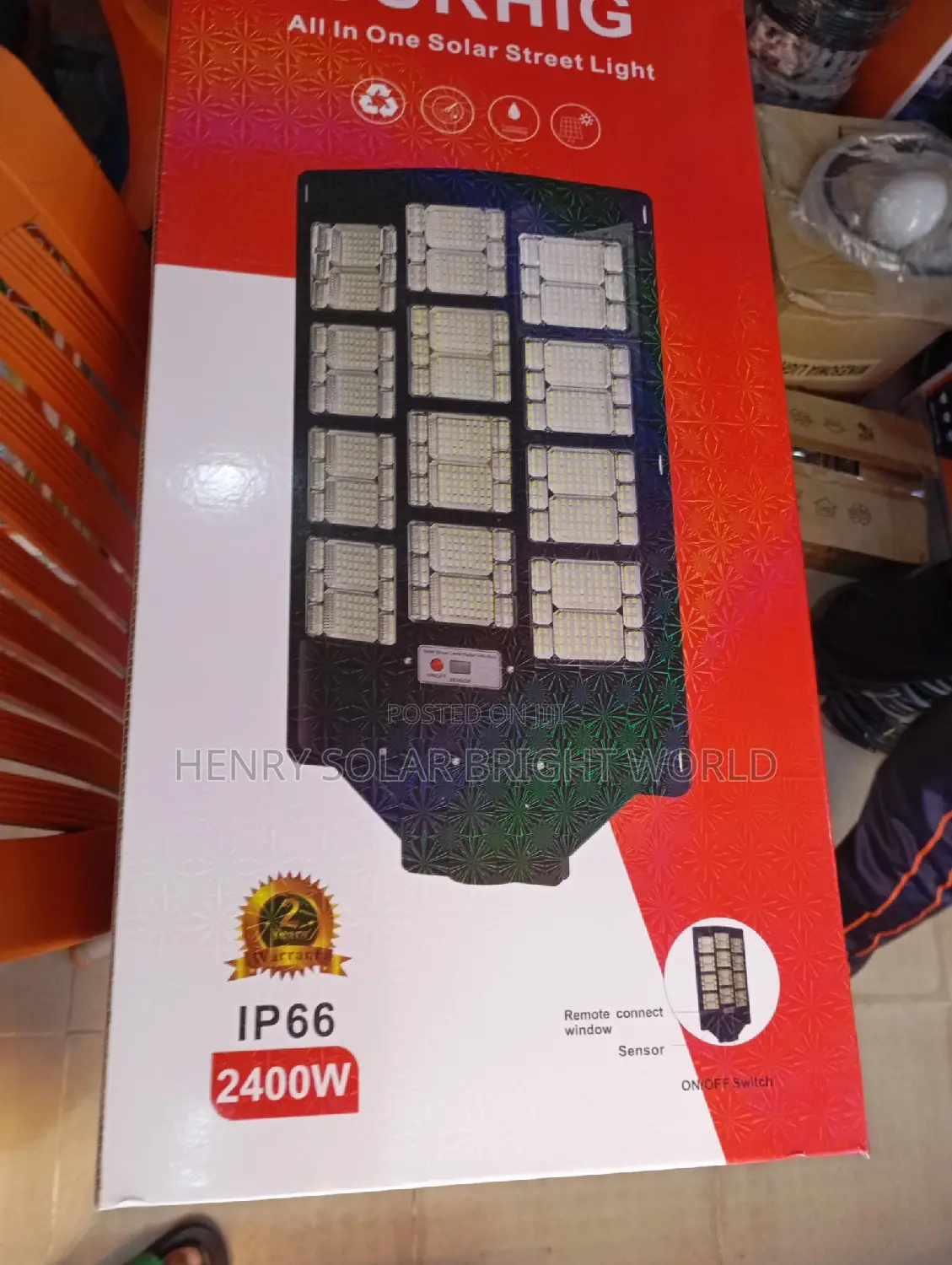 Sukhig 2400w Solar Street Light