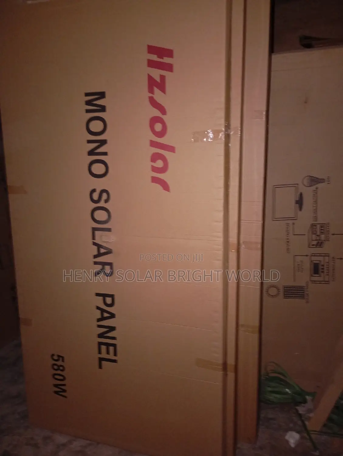 Hz Solar 580w Solar Panel
