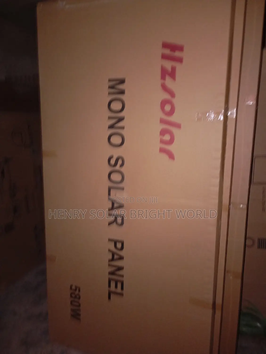 Hz Solar 580w Solar Panel