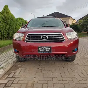 Toyota Highlander Limited 2009 Red